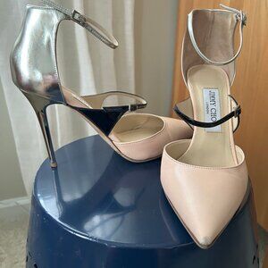 Jimmy Choo Typhoon ankle strap heels